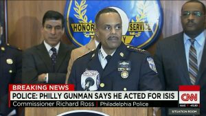 30-year-old man who allegedly ambushed and shot a Philadelphia police officer sitting in his patrol car confessed he did it in the name of the Islamic State