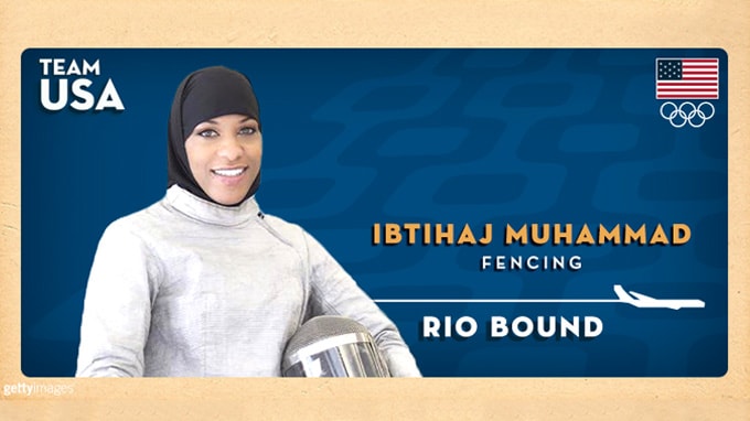 Peter Westbrook Foundation Fencer Ibtihaj Muhammad Qualifies for Olympics, Will Become First US Athlete to Compete in a Hijab