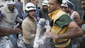 Syria’s White Helmets nominated for Nobel Peace Prize