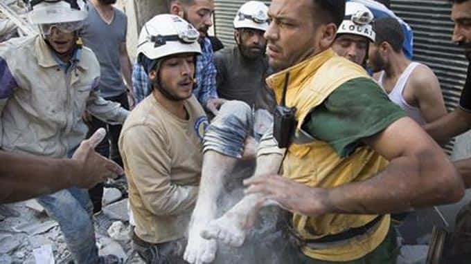Syria’s White Helmets nominated for Nobel Peace Prize