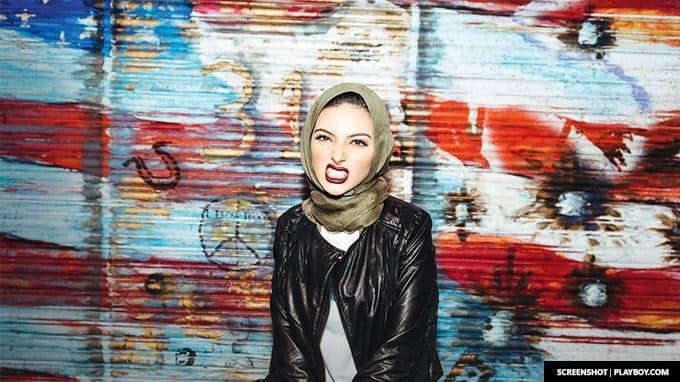 Noor Tagouri, Newsy reporter, becomes first woman to wear hijab in Playboy