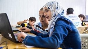 Coding classes open new doors for Syrian refugees