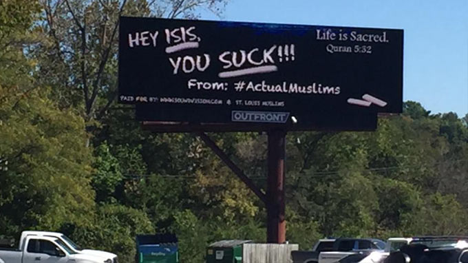 ‘ISIS Sucks’ Campaign Reaches St. Louis