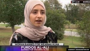 Woman Banned for Wearing Hijab