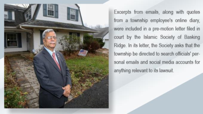 Mosque lawyer claims town officials wrote ‘shocking’ anti-Muslim emails