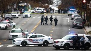 Man fires shots inside popular DC restaurant after arriving to self-investigate the "Pizzagate" conspiracy theory.