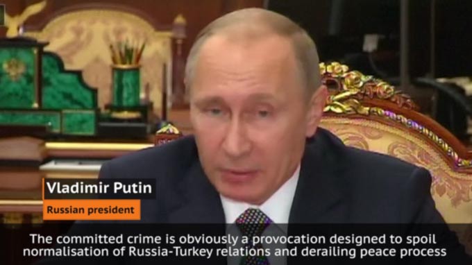 Putin: No Link Between Islam, Terror