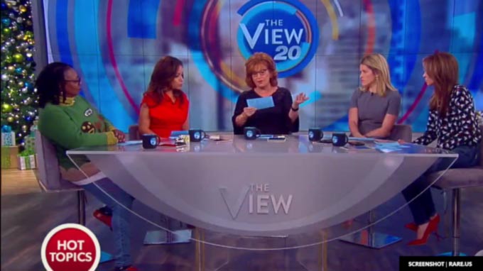 “The View” listed three reasons the Electoral College should flip for Clinton