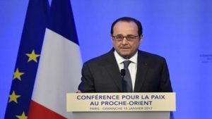 Francois Hollande: Two-state solution is the only way