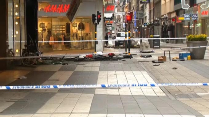 Stockholm attack: Truck driver suspect ‘known to security services’