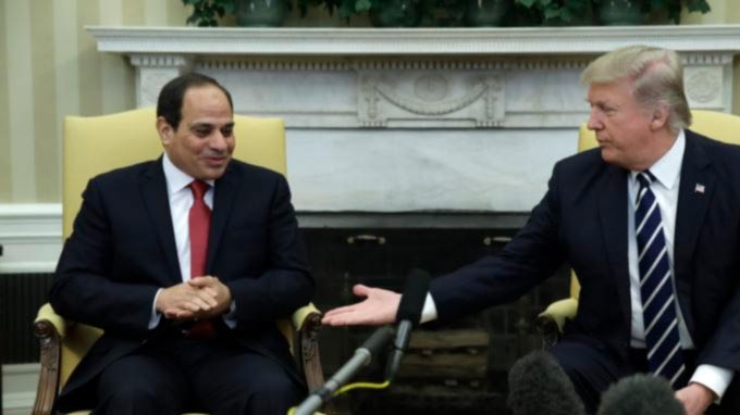 Trump Reverses US Policy Toward Egypt, Welcoming Sissi