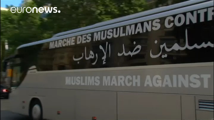 Muslim leaders arrive in Berlin on European tour against terrorism