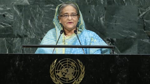 Hasina seeks return of Rohingya refugees to Myanmar