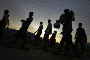 Monk-led mob attacks Rohingya refugees in Sri Lanka