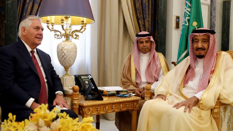 Tillerson Promotes Closer Iraq-Saudi Arabia Links