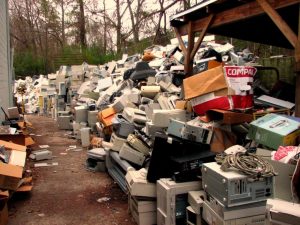 Humans are producing 9 pyramid of Giza's worth of electronic waste per year