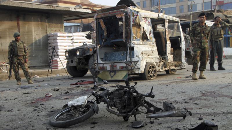 Suicide Bomber Kills Six Afghan Civilians