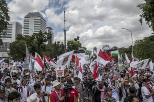 Thousands protest in Jakarta against Trump's Jerusalem move