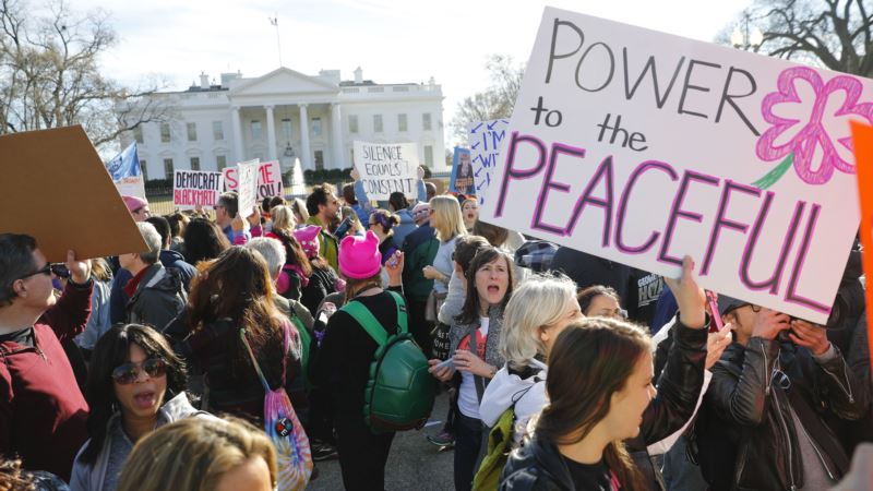 Thousands of Women March for Equal Rights, in US, Around World