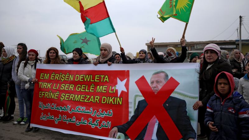 US Criticizes Turkish Shelling of Kurdish-Held Syria Region