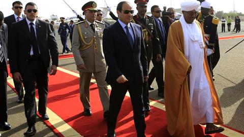 What is going on between Egypt and Sudan?