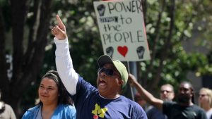 Sacramento Basketball Star Heads up Stephon Clark Rally