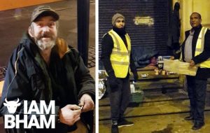 Green Lane Mosque in Birmingham has opened its doors to the homeless as temperatures drop