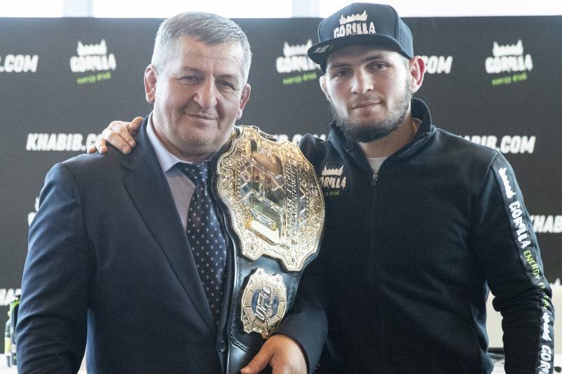 Loss of UFC Champion Khabib Nurmagomedov’s Father and Trainer, Abdulmanap—A Tribute to a Remarkable Coach and Mentor.