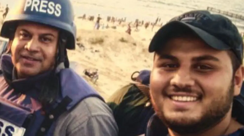 Al Jazeera bureau chief’s son Hamza al-Dahdouh among journalists killed in Gaza