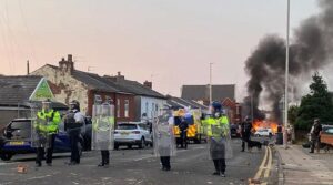 Riots flare in UK’s Sunderland after mass stabbing that killed 3 girls