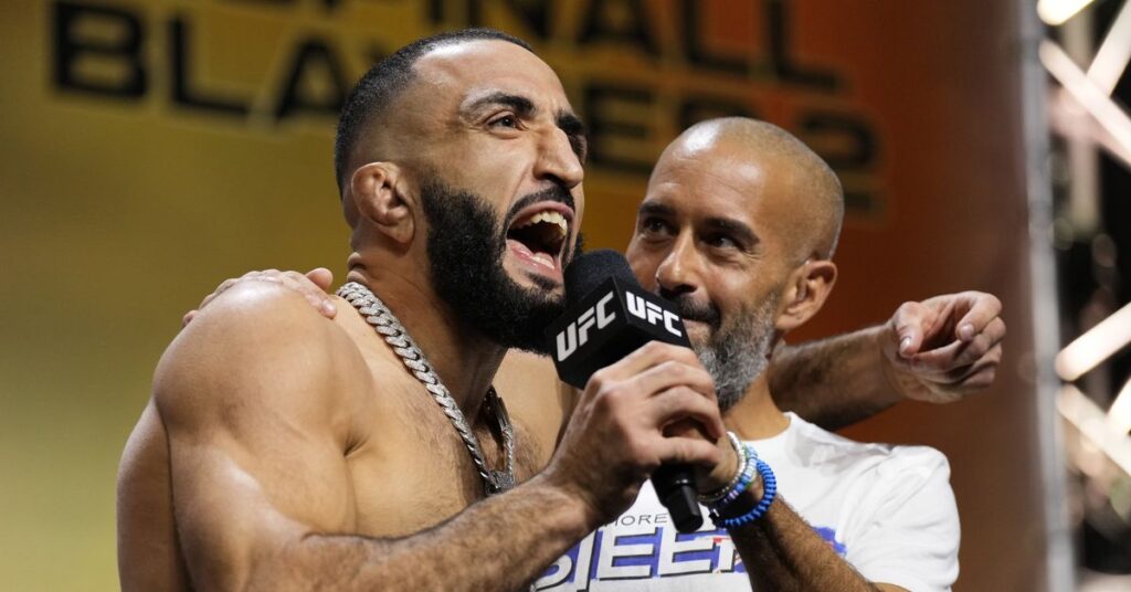 Jon Anik responds to critics from his call of Belal Muhammad’s title win at UFC 304