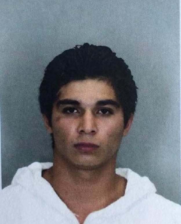 Darwin Martinez Torres, 22, of Sterling, Virginia, charged with murder of a 17-year-old American Muslim girl is shown in this Fairfax County Police Dept. photo released in Fairfax, Virginia, US. PHOTO: REUTERS