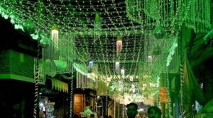 In pictures: Decorations light up Pakistan’s streets on Eid Milad-un-Nabi (SAW)