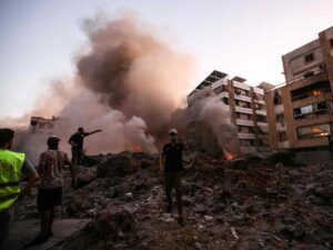 Huge explosions rock Beirut: Hezbollah leader Nasrallah was target of Israeli strikes