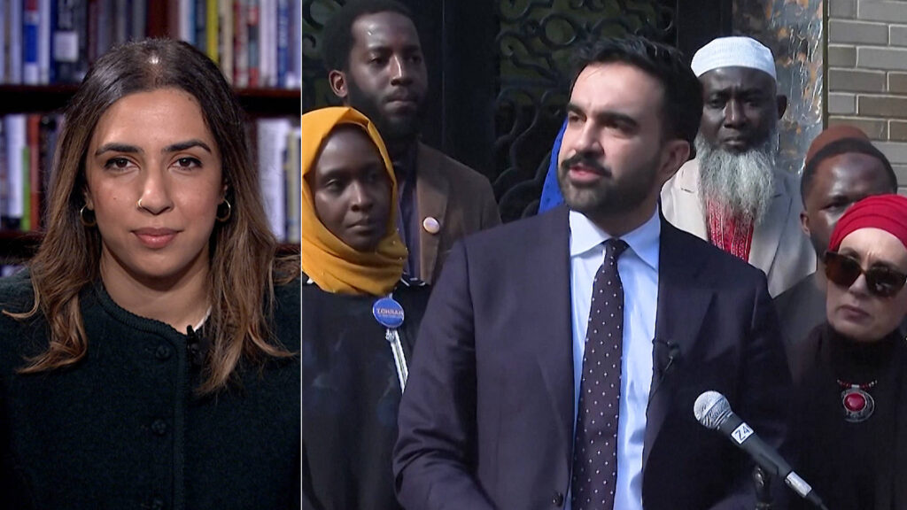 NYC Mayoral Candidate Zohran Mamdani Rallies with Bernie Sanders & AOC, Confronts Islamophobic Attacks