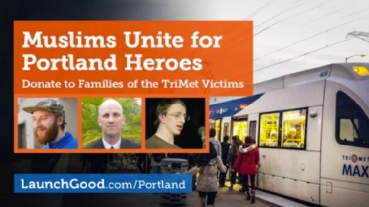 Muslim Groups Raise $500K for Victims of the Portland Attacks
